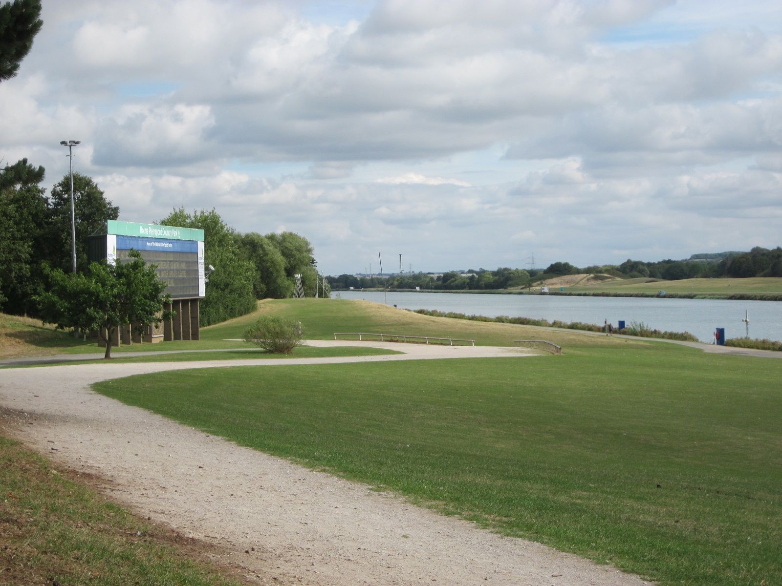 View of Holme Pierrepoint Watersports Centre